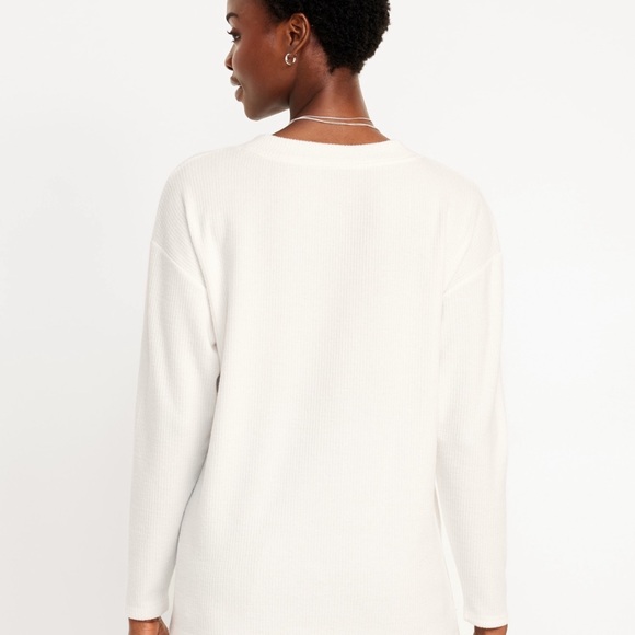 NWT OLD NAVY Plush Tunic Top Color SEA SALT Size Large - Picture 3 of 9